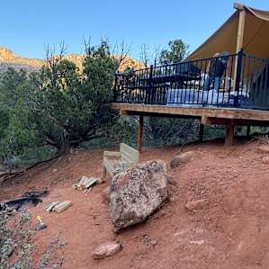 Water Canyon Cliffside Tent 2