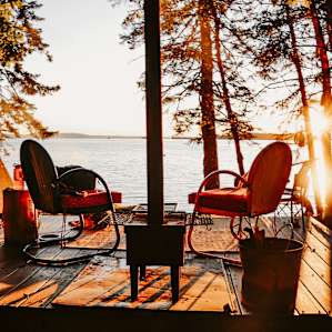 Off-grid Oceanfront A-frame Cabin