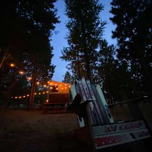Great nighttime ambiance.