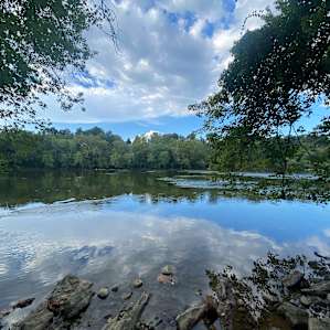 Amazing access to the River, just steps away from your site.