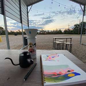 Lotus Tent on Lavender Farm-Meadery