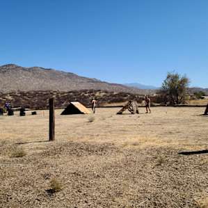 Thank you previous campers for the fun obstacle course.