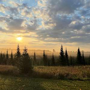 Morning View in mid September!