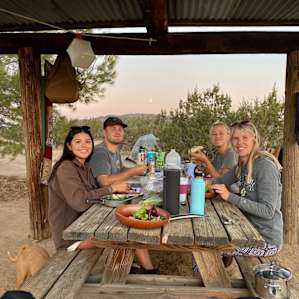 Covered dining