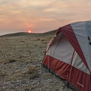 sunrise on the ranch
