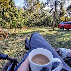 Morning coffee with view