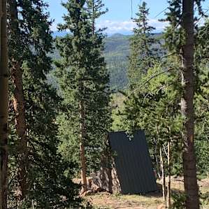 Cabin in the distwnce