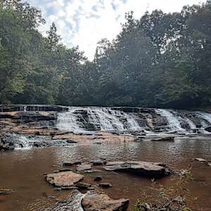 Nearby waterfall