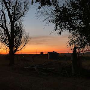 Sunrise on the prairie