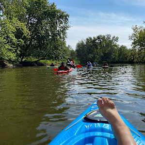 Trek down from Sharon launch on the Shenango River of the year 2021.