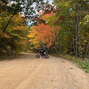 ATV Camping in the Forest