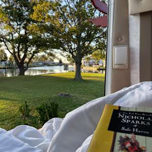 The mornings are so peaceful