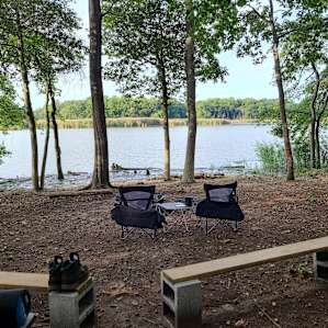 View from where we had set up our tent