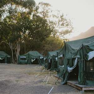 The MASH tents!