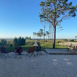 View from our camper.