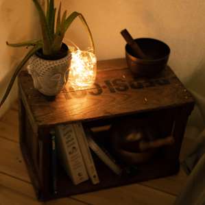 Lisa offers many eastern healing treatments like acupuncture in one of her stunning canvas tents. Worth investigating.