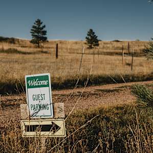 Signs help direct you.