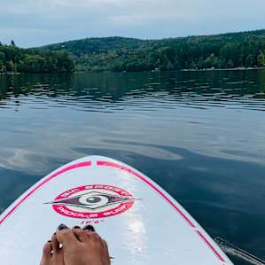 Paddle boarding
