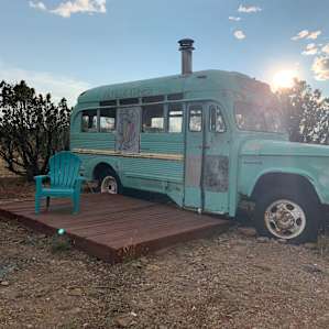 Tortilla Bus - Voted #1 HipCamp NM!