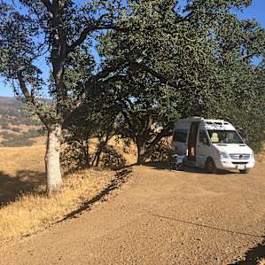 Our quiet little campsite
