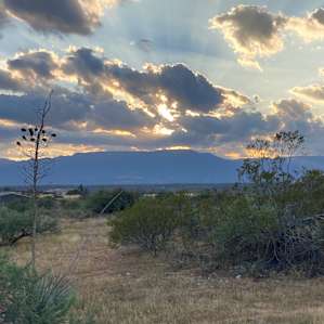 View of Mingus Mountain.