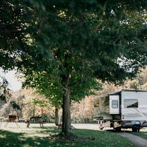 Pootcorner's is designed with space and options in mind for both RV camping and tent camping.