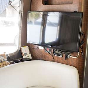We even had access to a TV where we could stream Netflix and DisneyPlus.