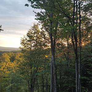 Ledgewood site - early October sunrise