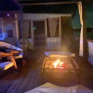 Waterfront Yurt with optional A/C