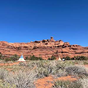 Tipi 2 at the Rocks
