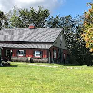 Barn at rear of property.