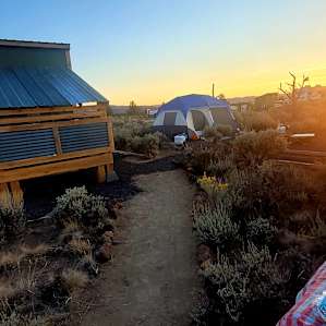 Tent and Shower/Bathroom