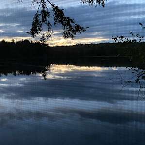 Before the rain.