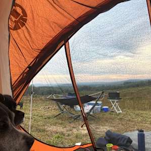 View from our tent