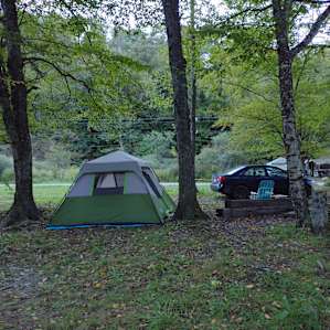 Camp site.