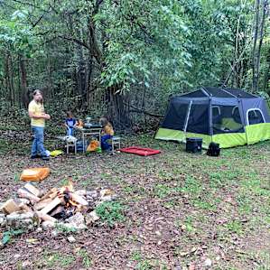 Tent Camping on 93 acre Horse Farm