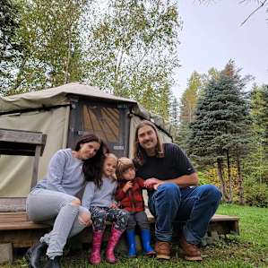 Yurt in the Pines