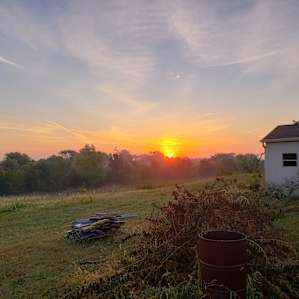 Beautiful sunrise