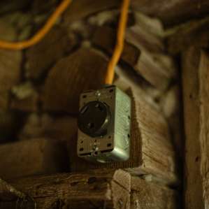 The electrical hookup for those of you RV-ing!