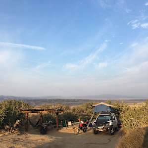 Our set up at Draw Camp.
