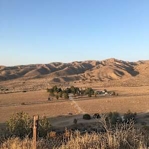 Jim’s house. Photo taken you on the Mesa.