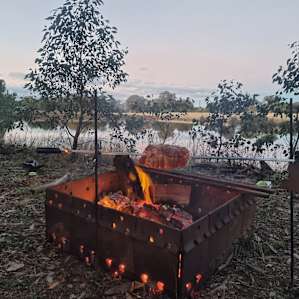 Bush Camping By The Dam