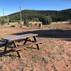 View of campsite