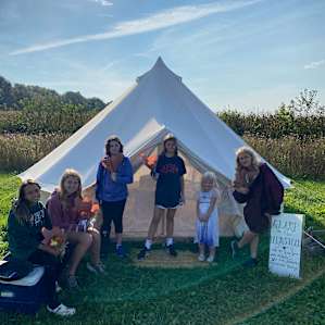 Camp Overnight at Ohio Flower Farm