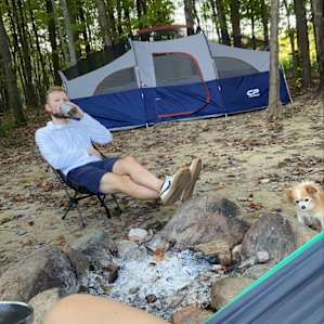 Lake and Forest Camping