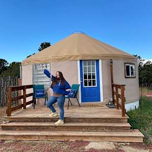 Yurt Glamping, stargazing