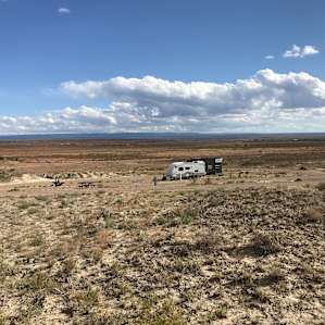 My camper on the site