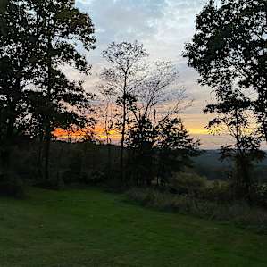 Sunset at camp