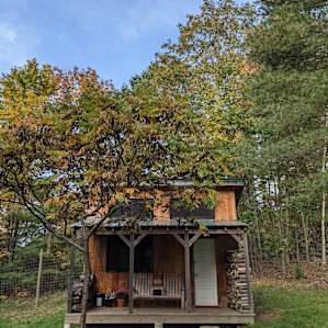 Front of cabin