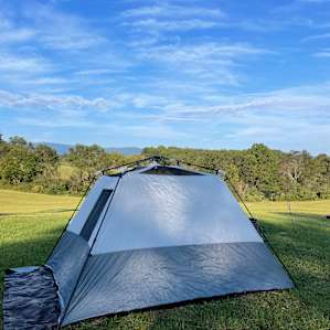 Tent Camping with Vineyard views